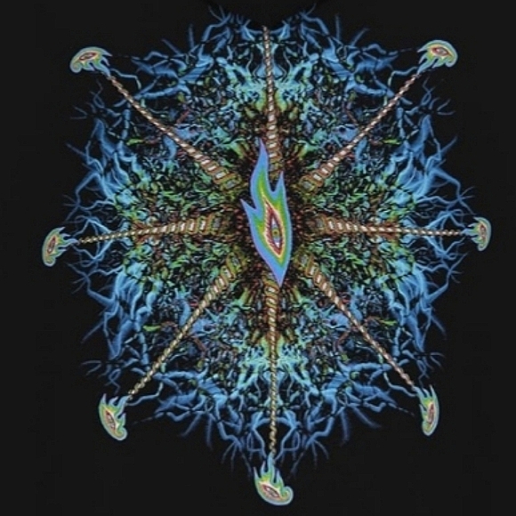 Tool Nerve Ending Zip-Up Black Hoodie Sweatshirt - Picture 2 of 4